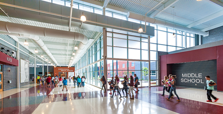 MAG6000 TCP/IP PA & Intercom Solution for Middle School