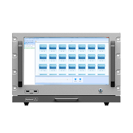 DSP9100 7U IP Network PA System Server