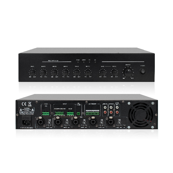 MP6212/MP6224  120W/240W Mixer Amplifier with 6 input and DC24V