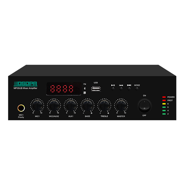 MP35UB 35W Mini Digital Mixer Amplifier with USB & Bluetooth