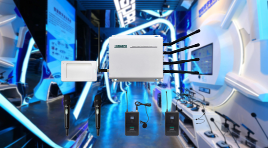 Network Wireless Zone Explanation System for Showrooms
