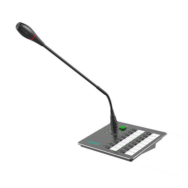 PAVA8008 Integrated Voice Alarm PA System Remote Paging Station